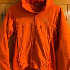 Men jacket orange
